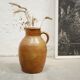 Pot à lait vintage en terre cuite vernissée