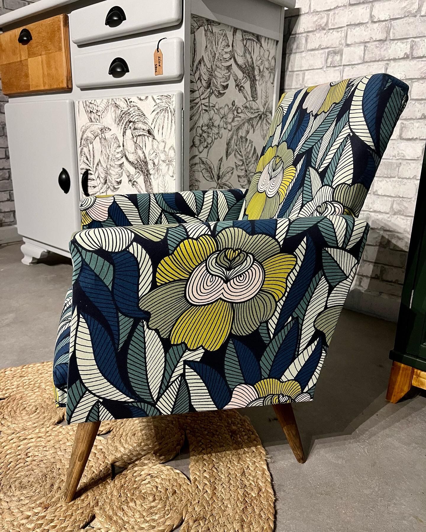 Rockabilly armchair for children