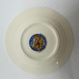 6 sofa plates, Oak leaves, Gien