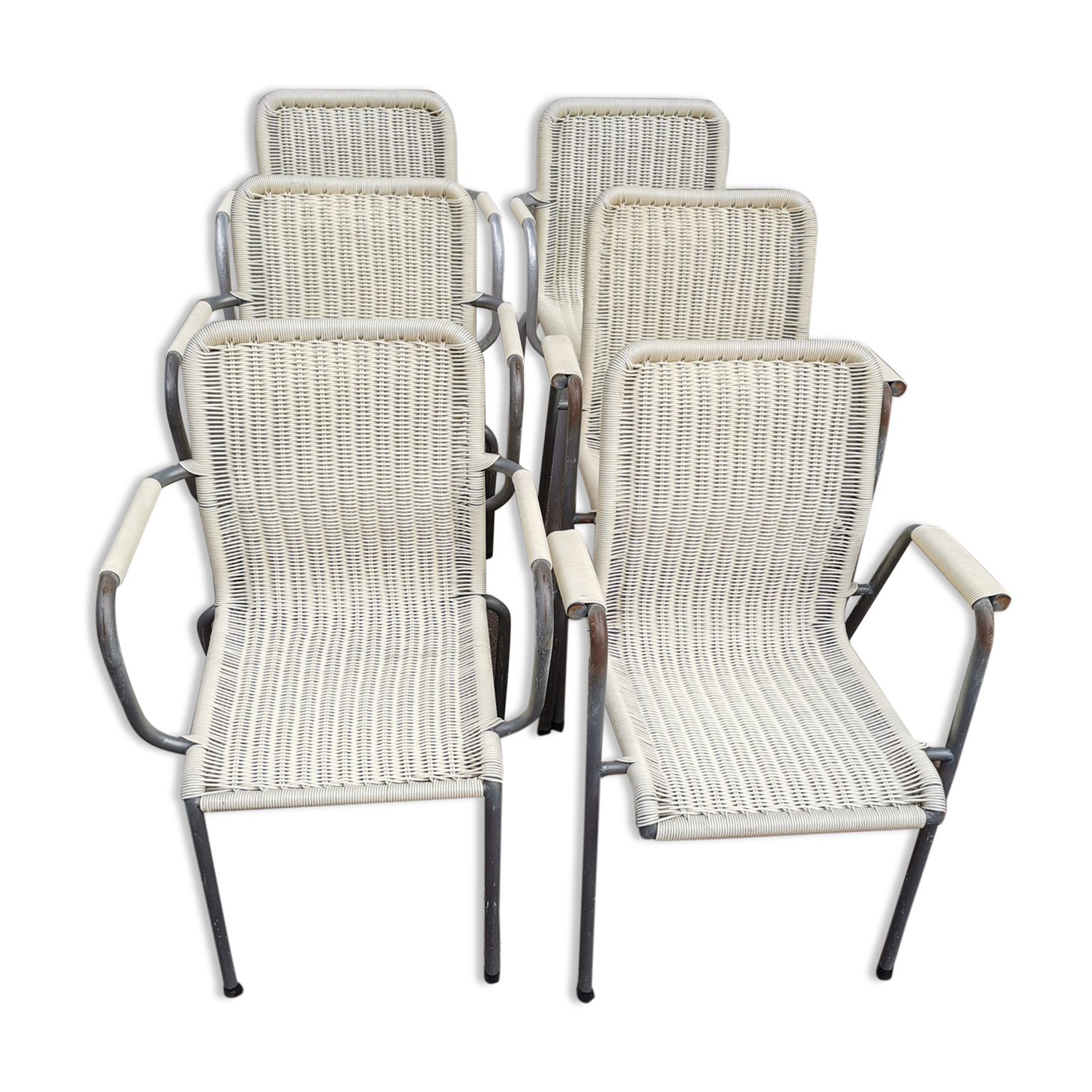 Terrace chairs from the 60s-70s