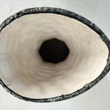 Vintage Fat Lava Ceramic Vase