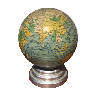 Bright world map 70s