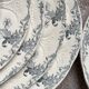 6 Flat Plates Terre de Fer Longwy Model Lorrain