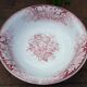 Old toilet set in Pexonne Earthenware Model Flowers FF Vintage