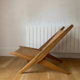 Fauteuil transat Pliable style scandinave