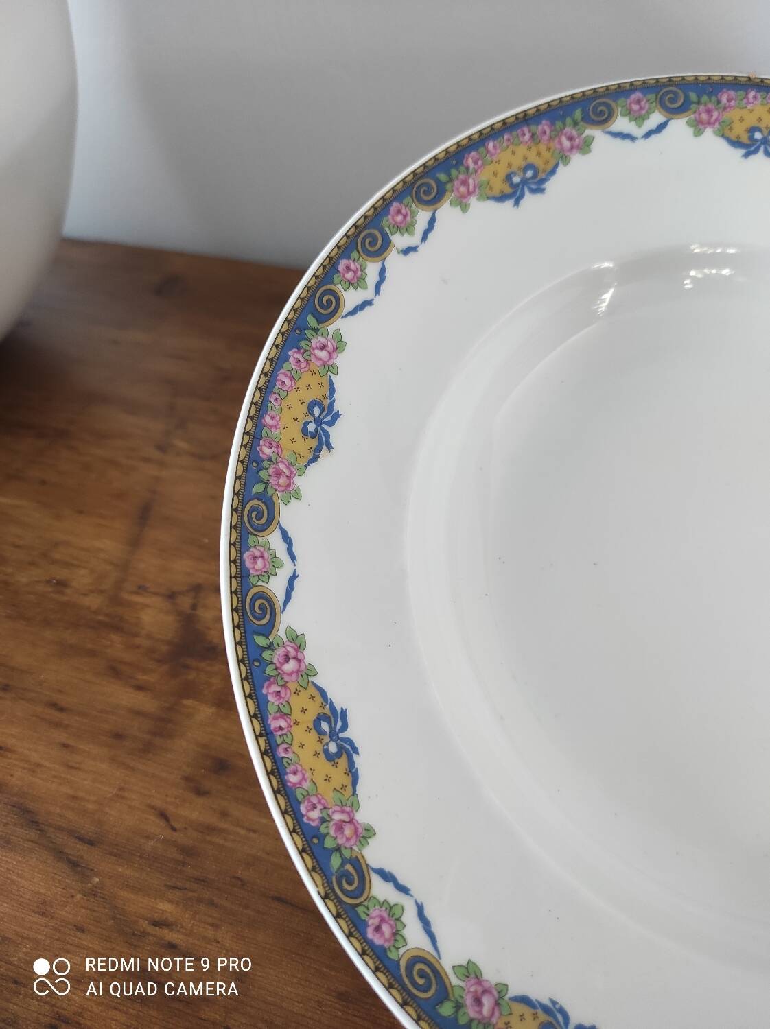 Lot of soup plates Limoges porcelain