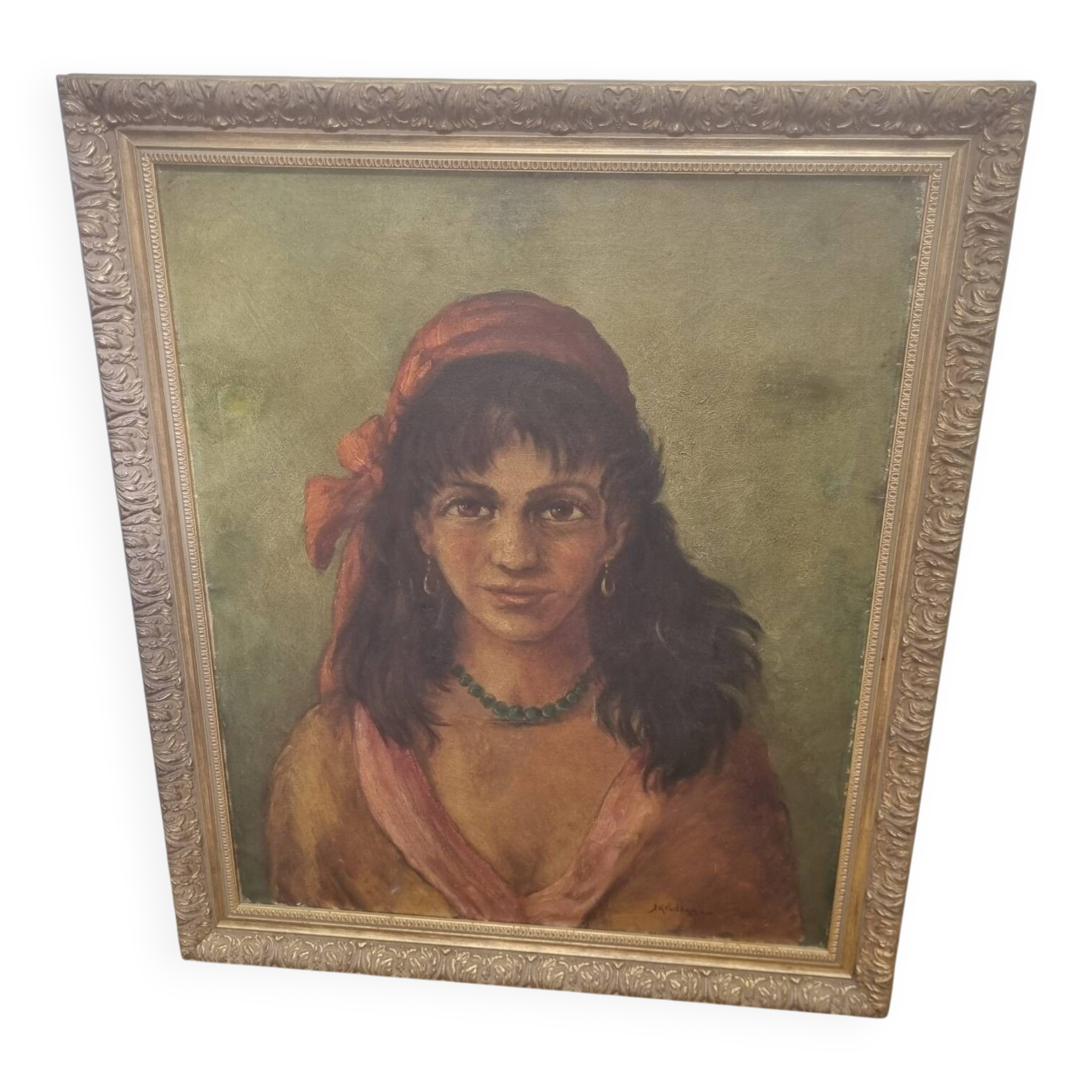 Painting by Jan Kelderman (1914-1990)