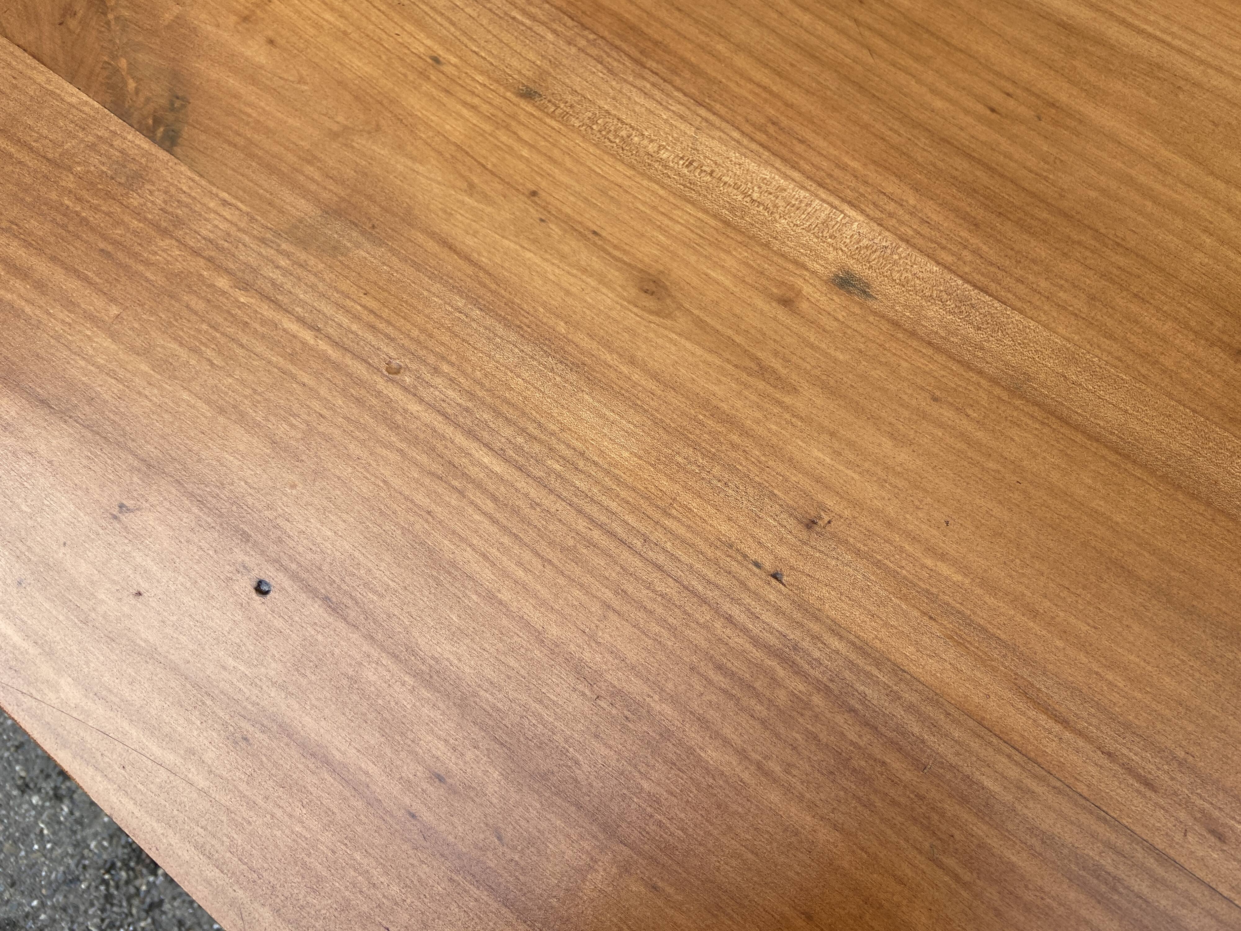 Cherry farmhouse table