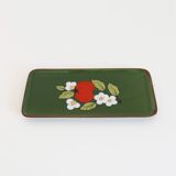 Vintage 70s ZELLER KERAMIK cake plate