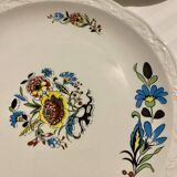 Set of 4 Digoin Sarreguemines Plates
