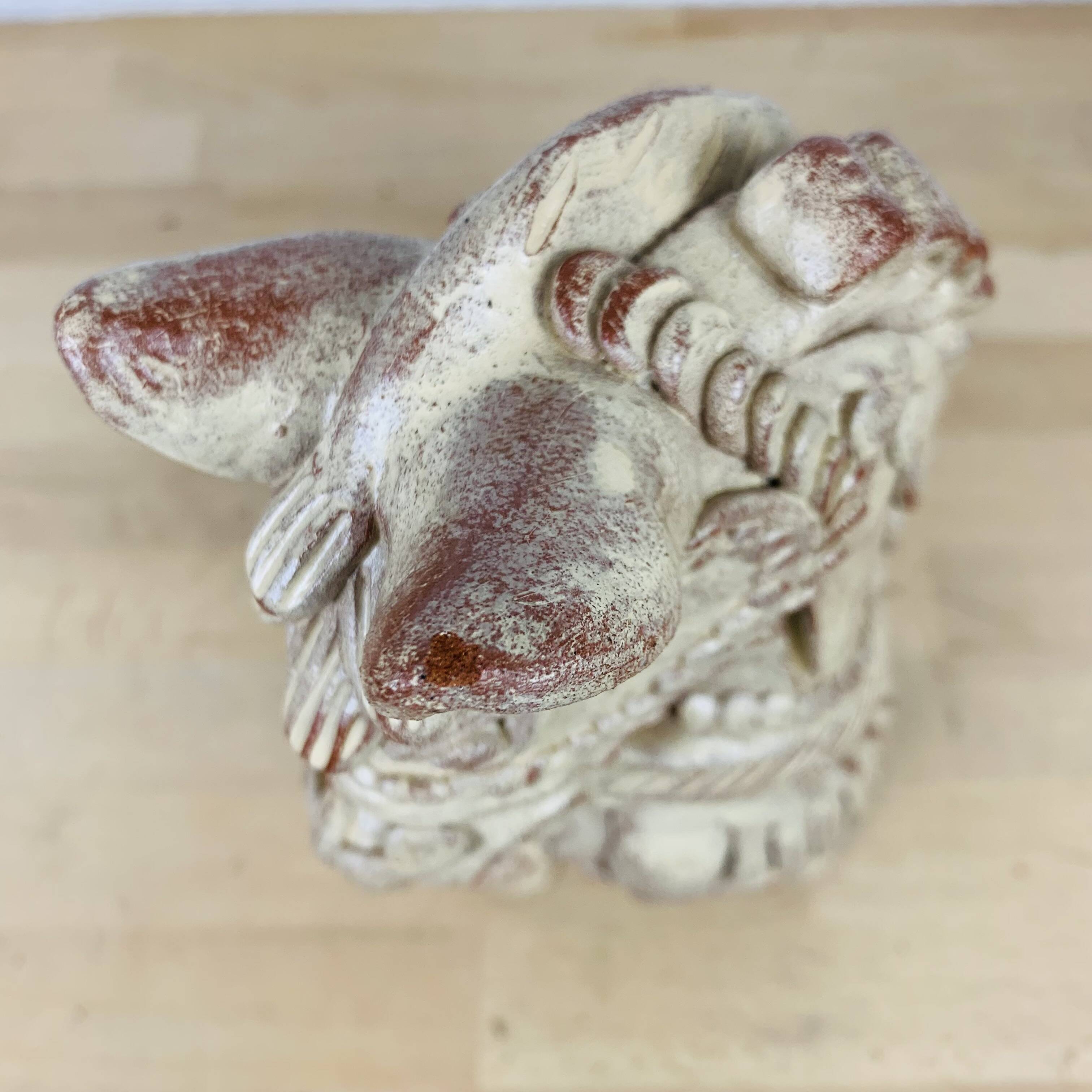 Vintage ceramic horse sculpture