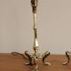 Pair Of Victorian Antique Brass Pullman Railway Carriage Table Lamps