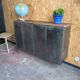 Wall-mounted industrial buffet