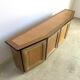 Vintage burl wood credenza, 1980s