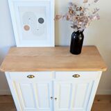 Renovated solid wood Parisian buffet