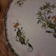 earthenware cheese tray Clarence pattern by Sarreguemines