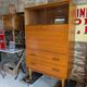 Secrétaire Vintage "Brissac" – Chêne Blond & Design Reconstruction – 1