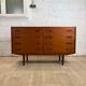 Double commode scandinave vintage en teck, années 60