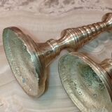 Old bronze candlesticks