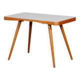 Wooden and glass table by Jiri Jiroutek, 1960