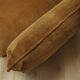 Brown velvet sofa, Italian design, 1970s, manufacturer: Dall'Oca