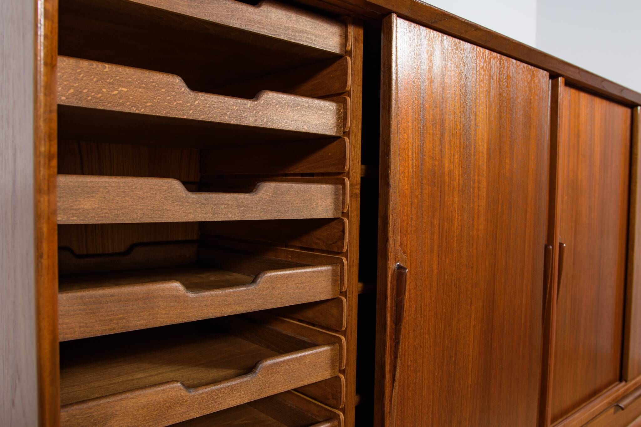 Mid-Century Teak Sideboard Model 13 by G. Omann for Omann Jun, Denmark, 1960s