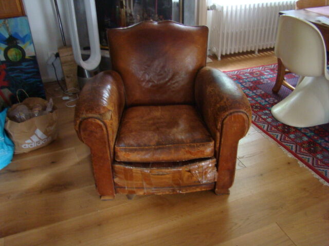 Fauteuil club ancien