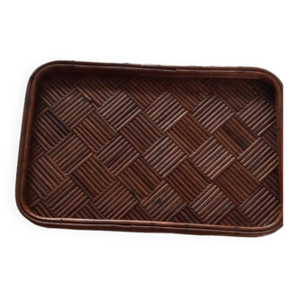 Rattan tray