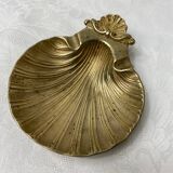 Brass shell ashtray, pocket emptier