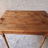 Old pine table