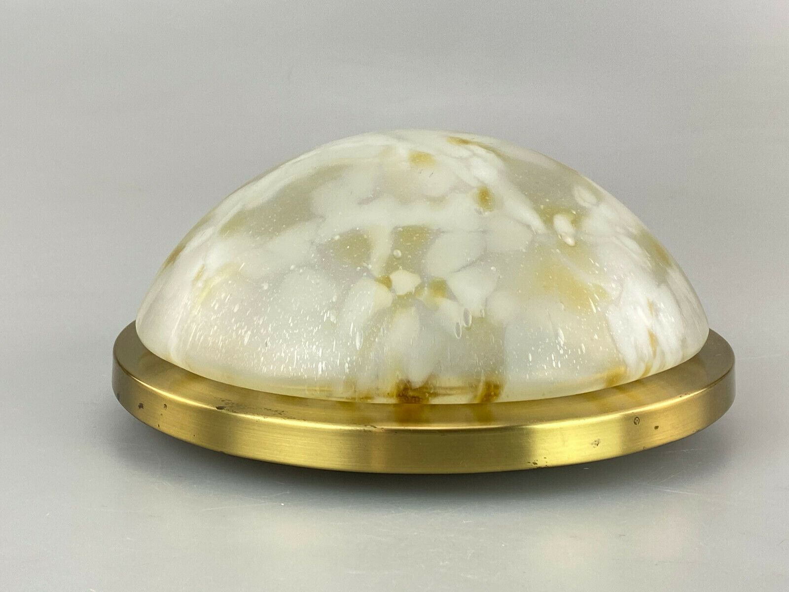 70s Peill & Putzler Plafoniere ceiling lamp glass space design lamp 70s