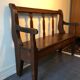 Old oak bench