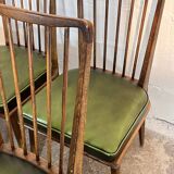 Chaises de salle à manger, Charles Ramos 1950s