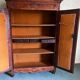 19th century Bressan antique wardrobe in good condition.