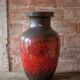 Large ceramic vase West Germany 241-47, Scheurich vase, floor vase
