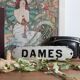Ladies enamelled plaque