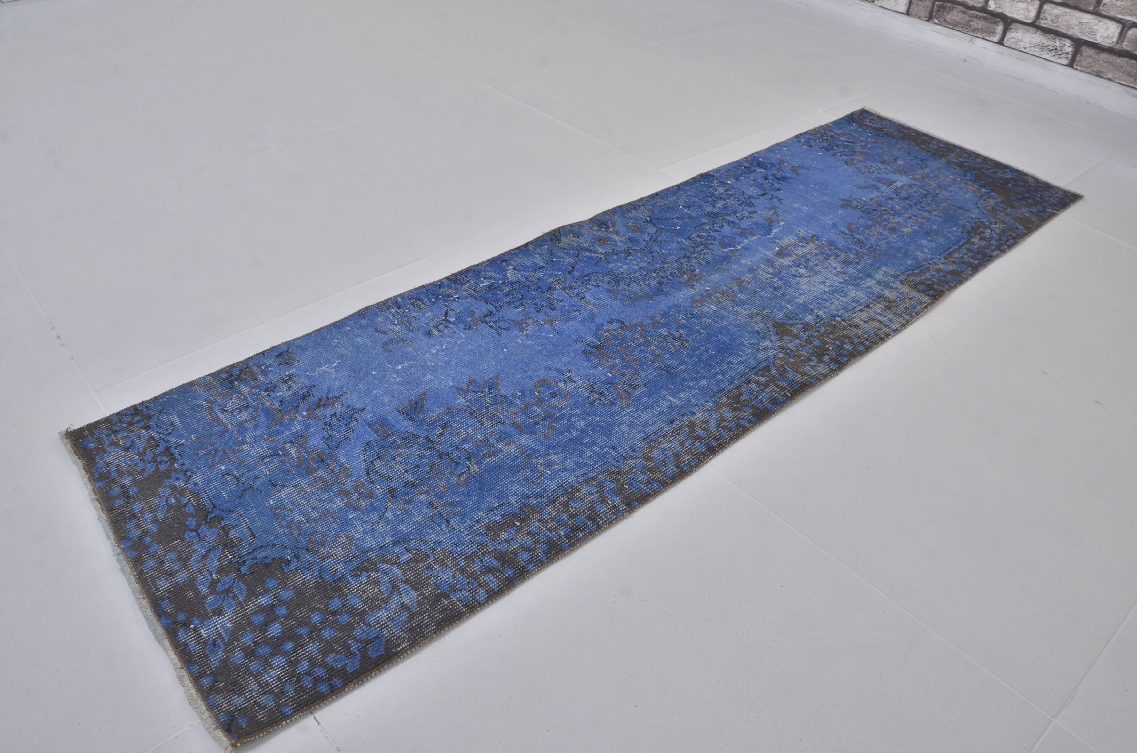 Blue Vintage Handknotted Rug sku 3929