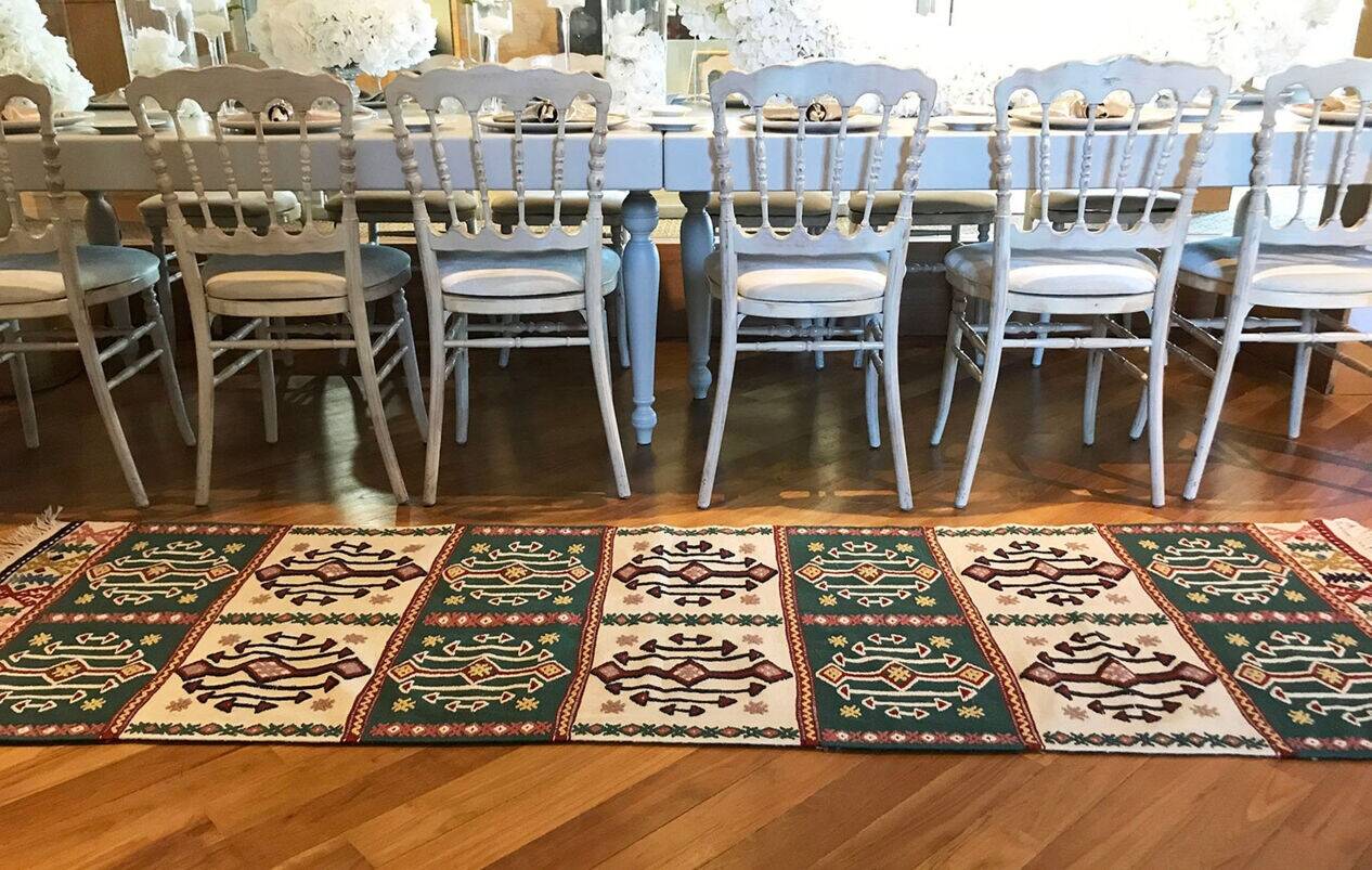 Traditional Design Handmade Kilim Runner Rug