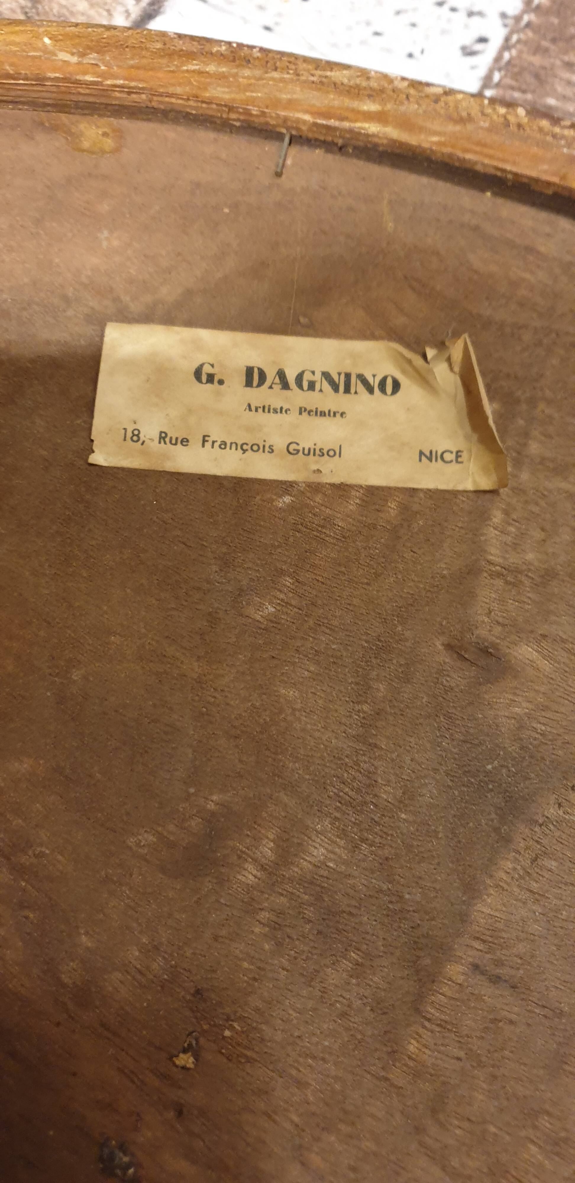 Oil on panel Bouquet with carnations 19th century