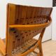 Gelenka Armchairs in Solid Beech Wood, Germany, 1950, Set of 2