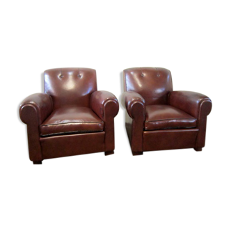 Former club armchairs