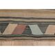 1970s Vintage Turkish Oushak Handmade Wool Cotton Brown Kilim Rug 148x174