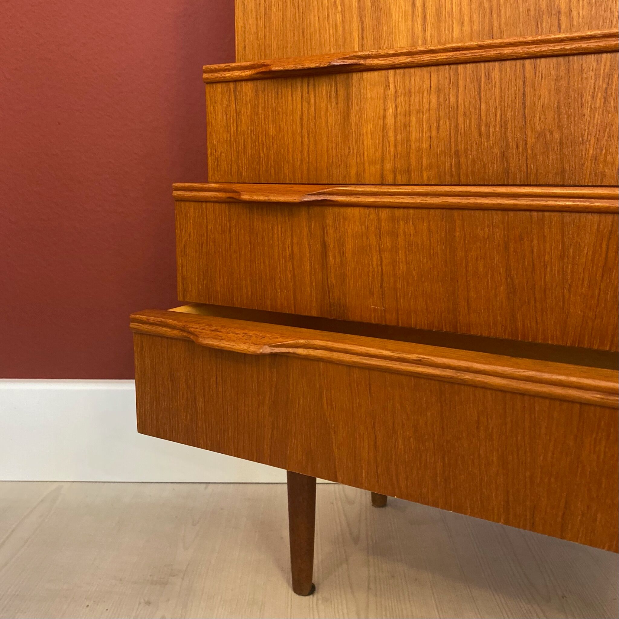 Danish Teak Chest of Drawers by Erling Torvits