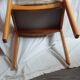 4 chaises scandinave de 1960