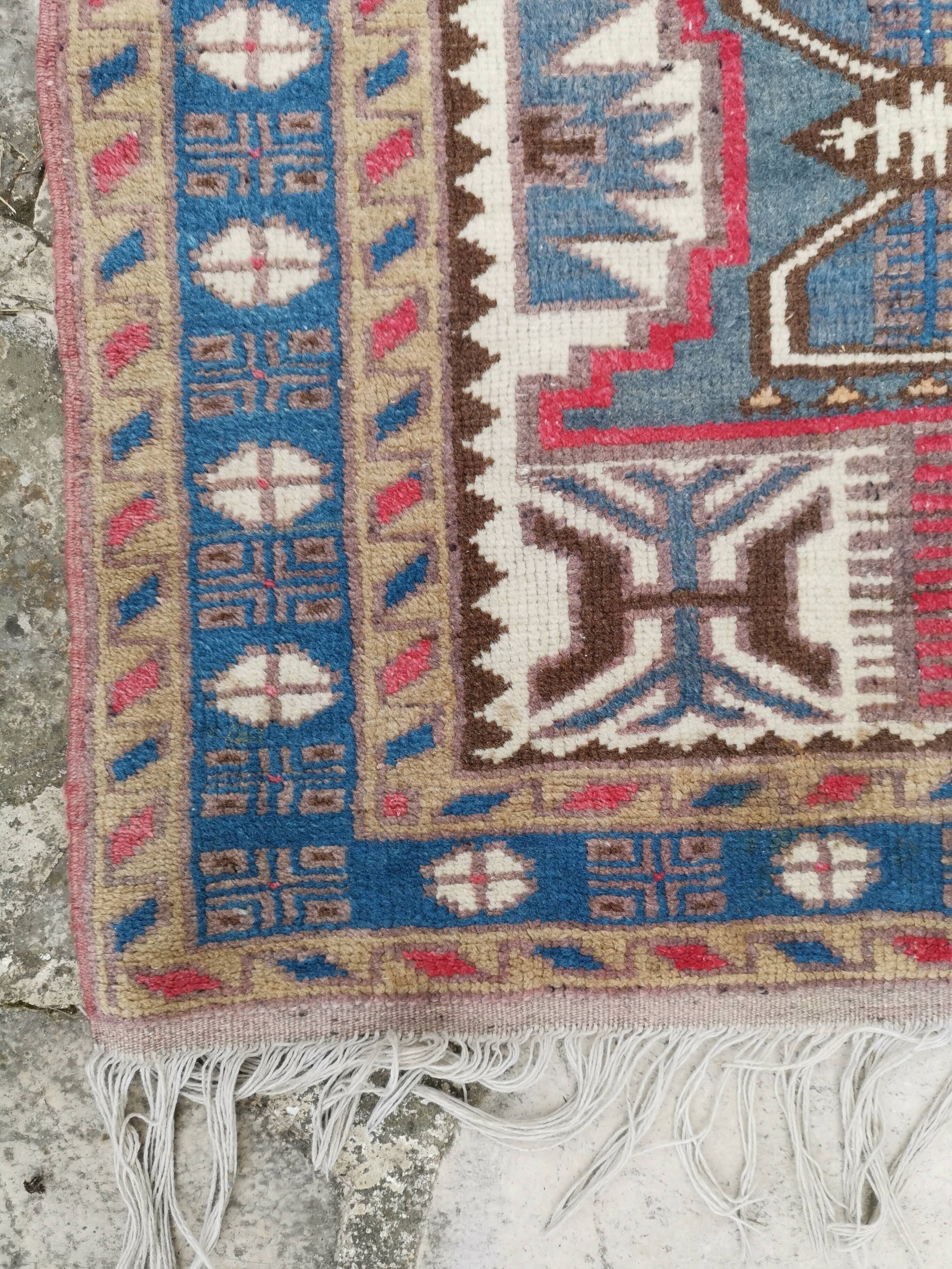 Old oriental rug