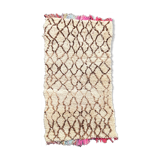 Tapis berbere beni ouarain 115x210 cm