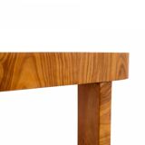 Table basse Art Déco, Pologne, vers 1950.