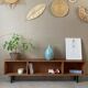Very beautiful solid oak wood sideboard (shallow)