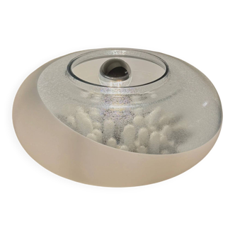 Italian spherical space age Murano glass lamp