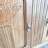 Buffet parisien Art déco en chêne 1930-1940